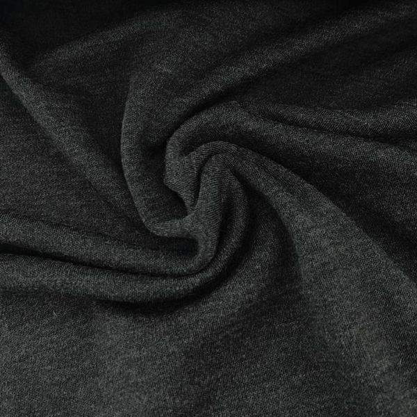 Hovedbilde Merinoull-interlock, koksgrå