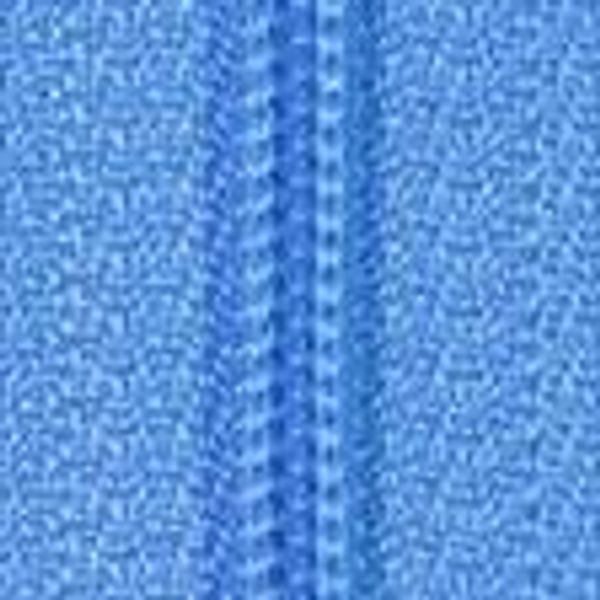 Hovedbilde 1 meter glidelås med 4 glidere, blå