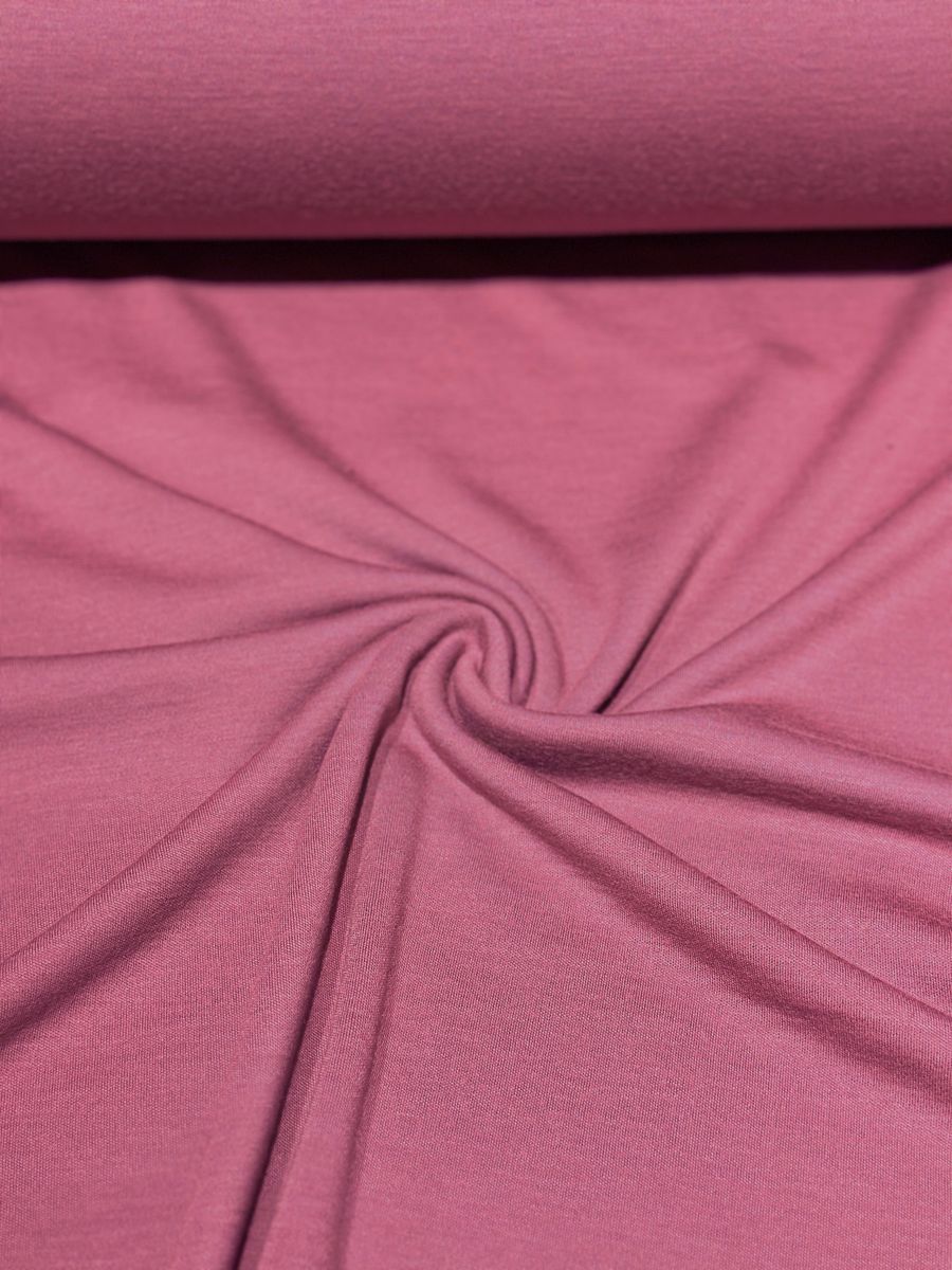 Merinoull-interlock, rosa