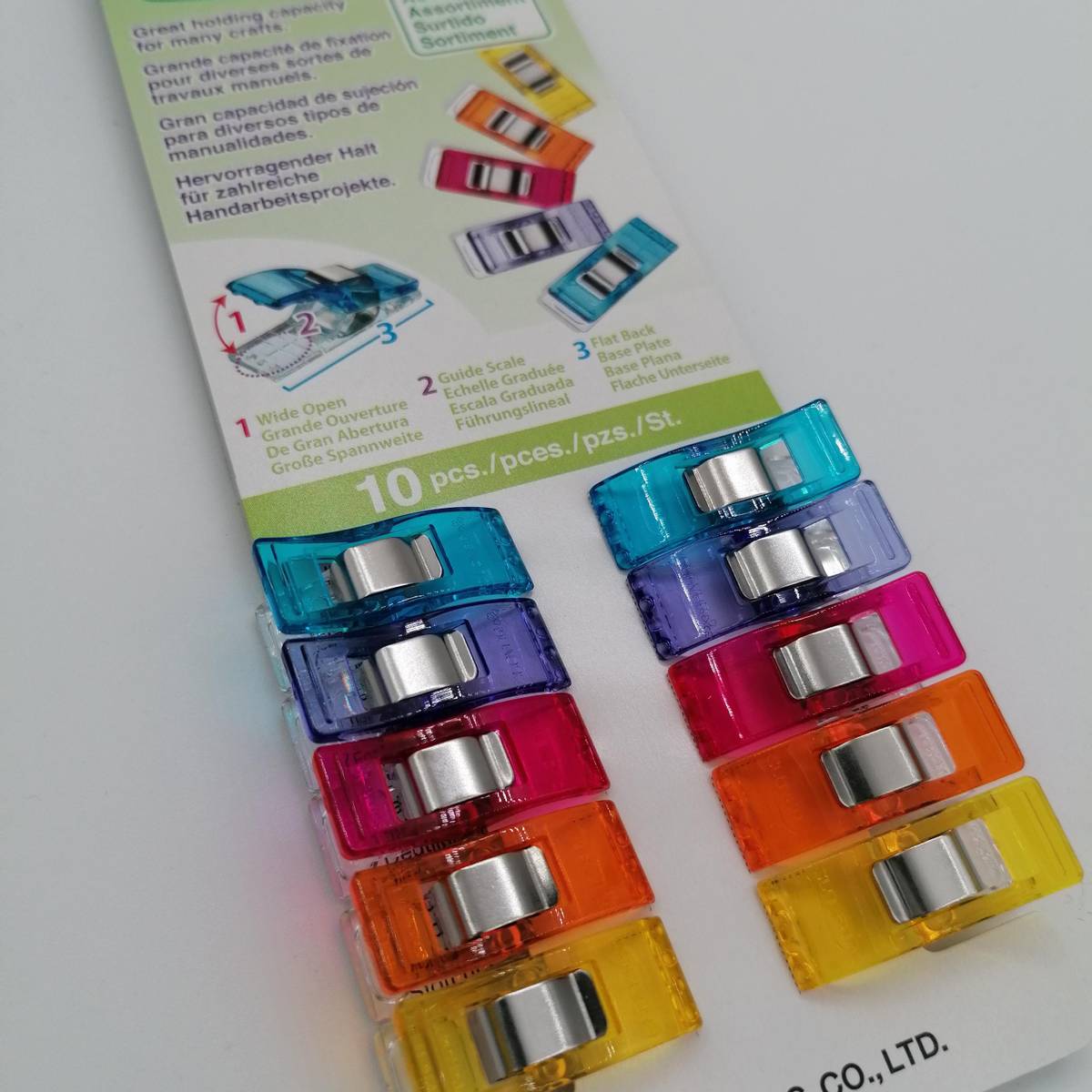 Wonderclips, 10stk farger