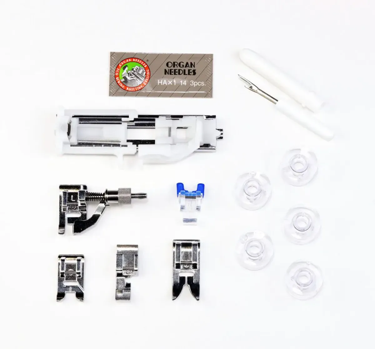 LIMITED EDITION! Janome 1522, Blue Grey + trykkfotsett og symønster