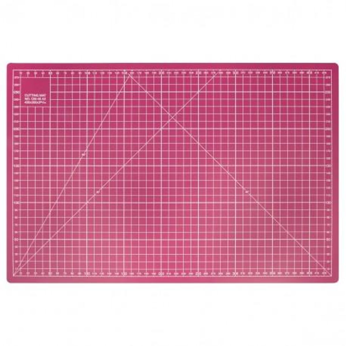 SENDES IKKE! Skjærematte 60x90cm, rosa