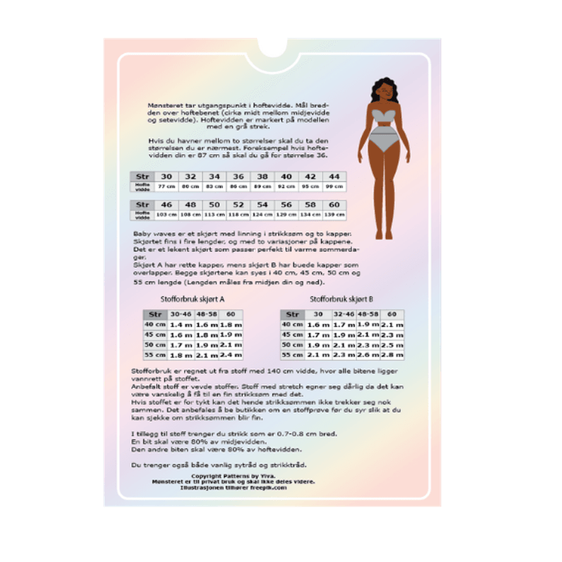 Patterns by Ylva, Baby waves