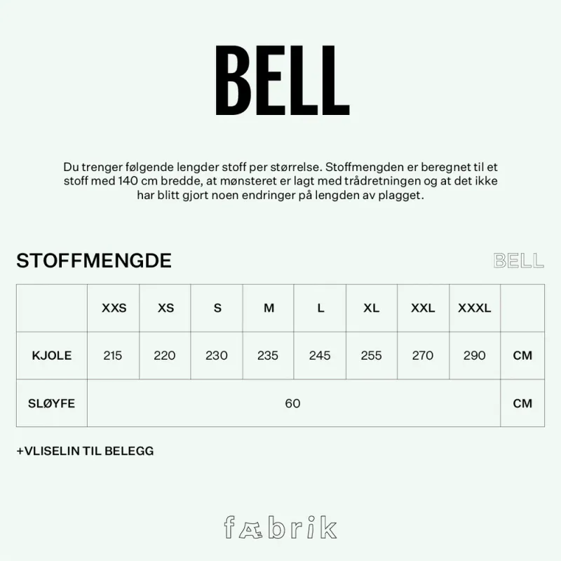 Fæbrik, Bell