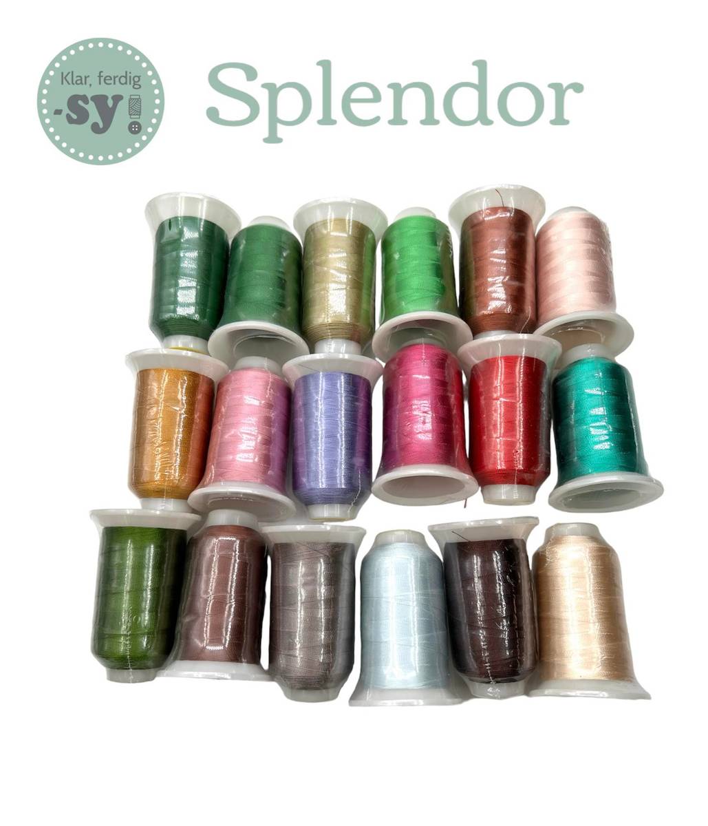 Enkel startpakke til broderimaskin