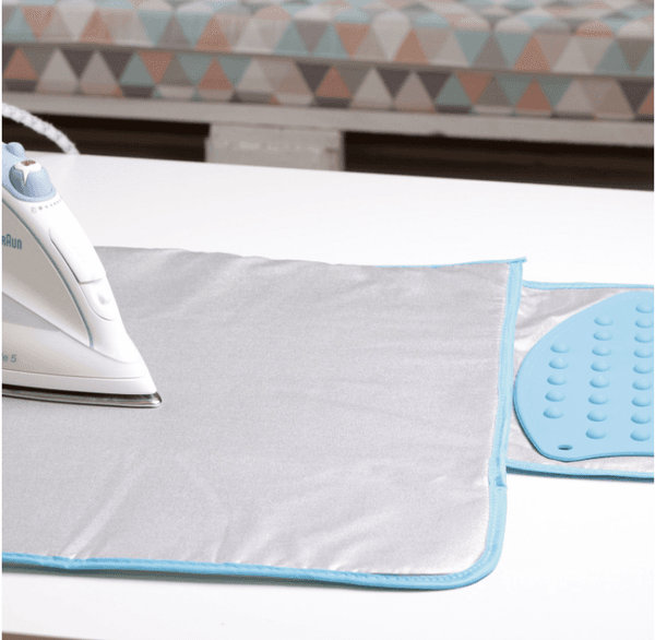 Hovedbilde Strykeunderlag med silikonplate til strykejernet