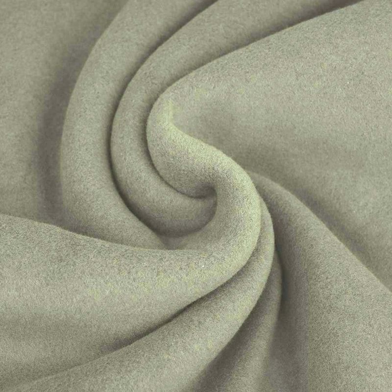 Økologisk bomullsfleece, silver green